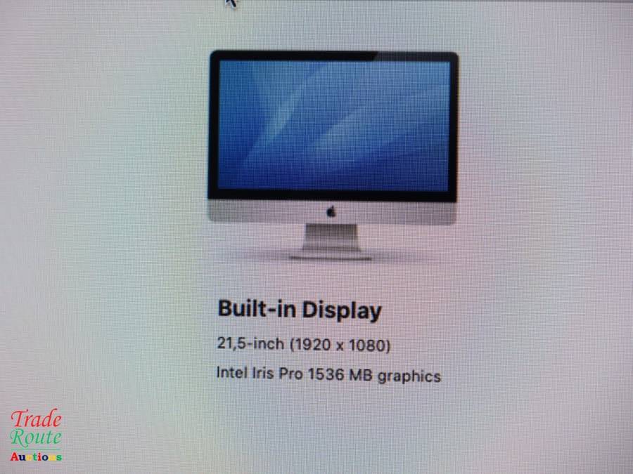 Apple iMAC BOXED | 21.5 INCH | Core i5 2.7GHz | 8GB | 1TB * ULTRASLIM * Intel Iris Pro Graphics