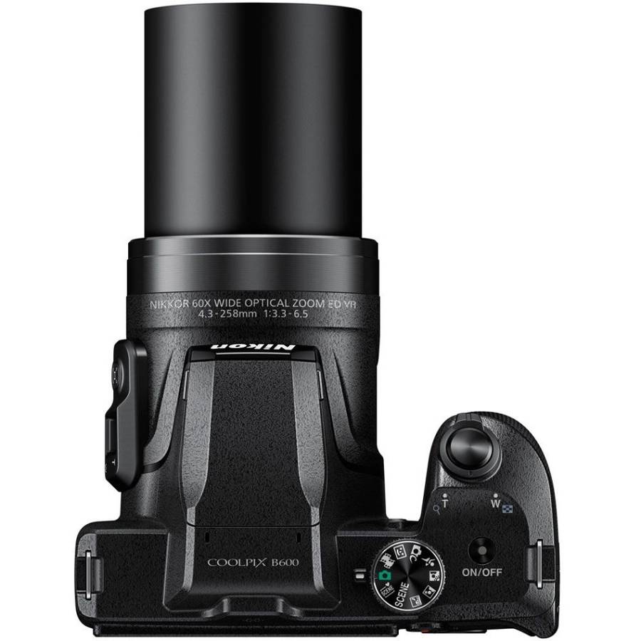 Nikon Coolpix B600 Digital Camera - Nikkor 60X Wide VR Lens Camera