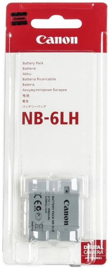 NB-6L Battery NB-6LH Battery For Canon IXUS 105 107 200 210 300 310 85 95 IS Cameras