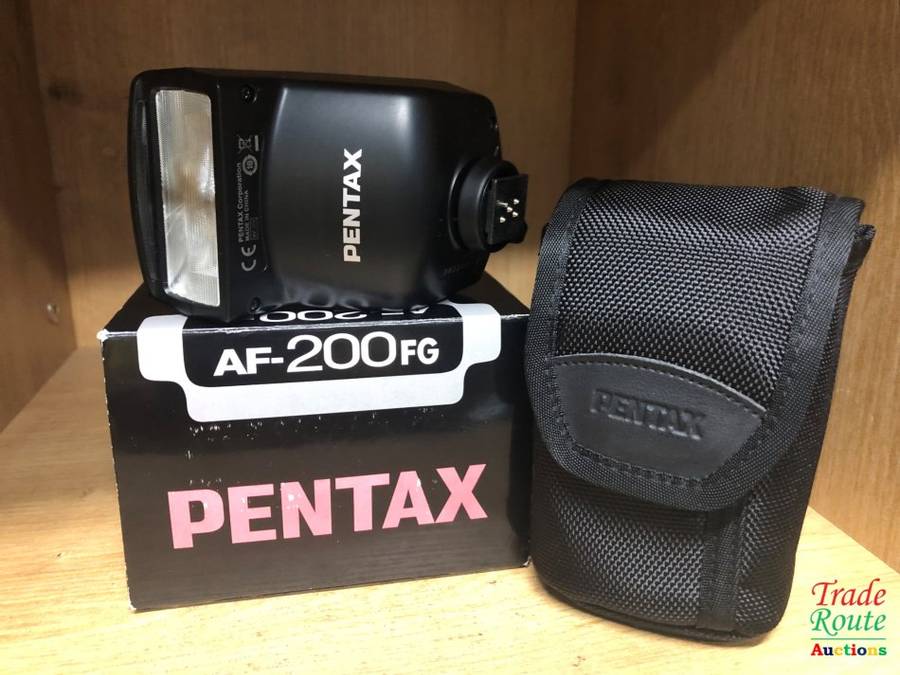 PENTAX AF-200 FG P-TTL SHOE MOUNT FLASH for Pentax