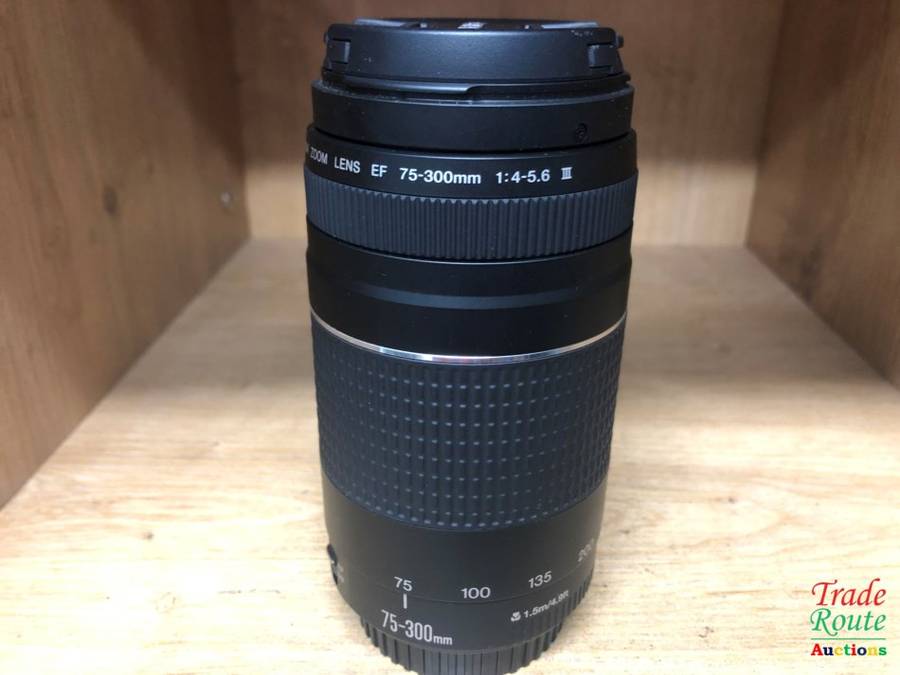 CANON EF 75-300MM 4-5.6 MARK III TELEPHOTO ZOOM LENS for 600D, 650D, 700D, 750D 1200D 1300D Etc