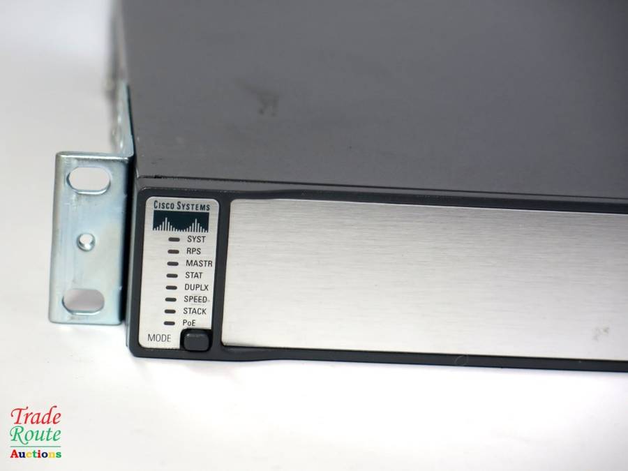 Cisco 3750 PoE [ Power over Ethernet ] 24 Port Ethernet Switch