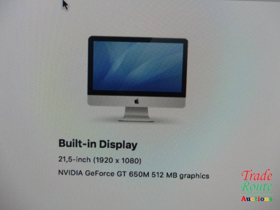 Apple iMAC | 21.5 INCH | Core i5 2.7GHz | 8GB RAM | 1TB HDD  * ULTRASLIM * Nvidia Geforce Graphics
