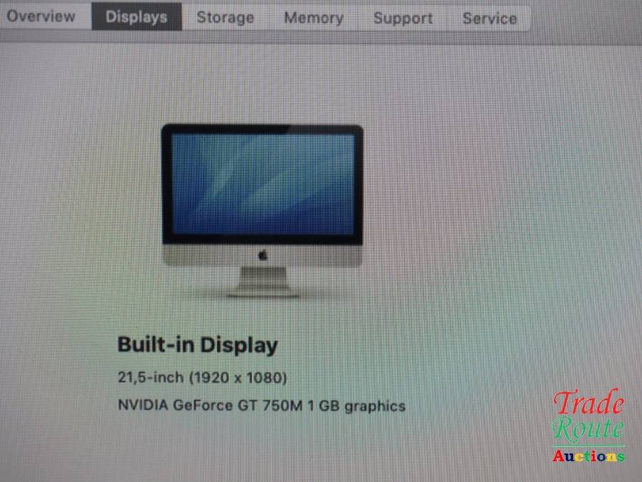 Apple iMAC | 21.5 INCH | Core i5 2.9 GHz | 8GB RAM | 1TB HDD | NVIDIA GeForce 750M * ULTRASLIM