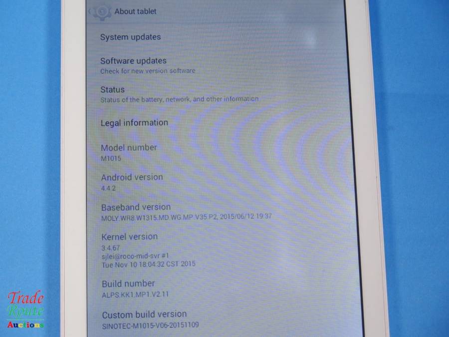 Sinotec 10" M1015 Tablet