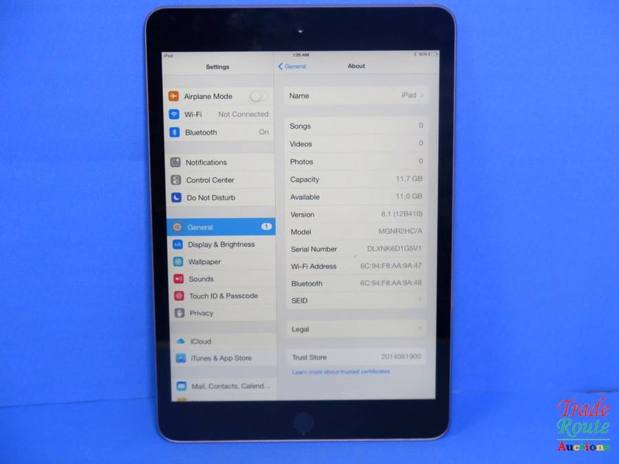 IPAD MINI 3  A1599  * iPad Mini 3 * Boxed