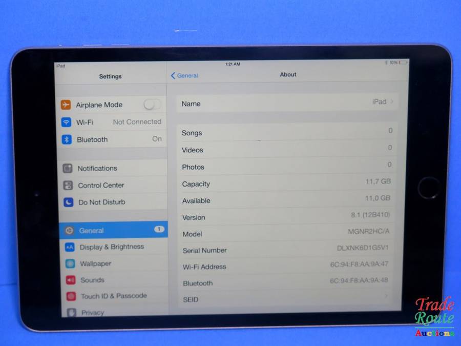 IPAD MINI 3  A1599  * iPad Mini 3 * Boxed