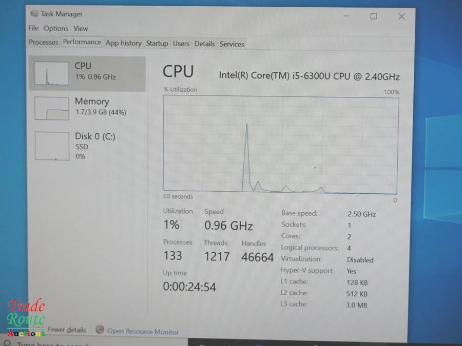 LENOVO THINKPAD T460s Laptop | CORE i5 6300U 6th Gen 2.40GHz | 4GB RAM | 256GB SSD | LAPTOP