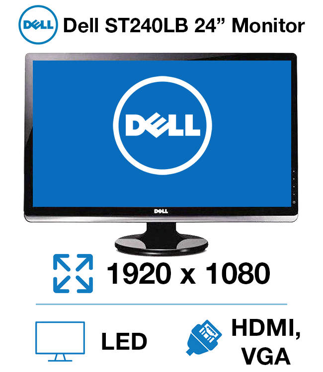 DELL STUDIO ST2420LB 24" LCD Monitor