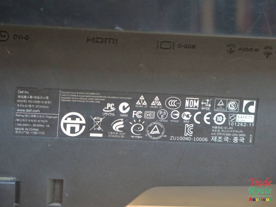 DELL STUDIO ST2420LB 24" LCD Monitor