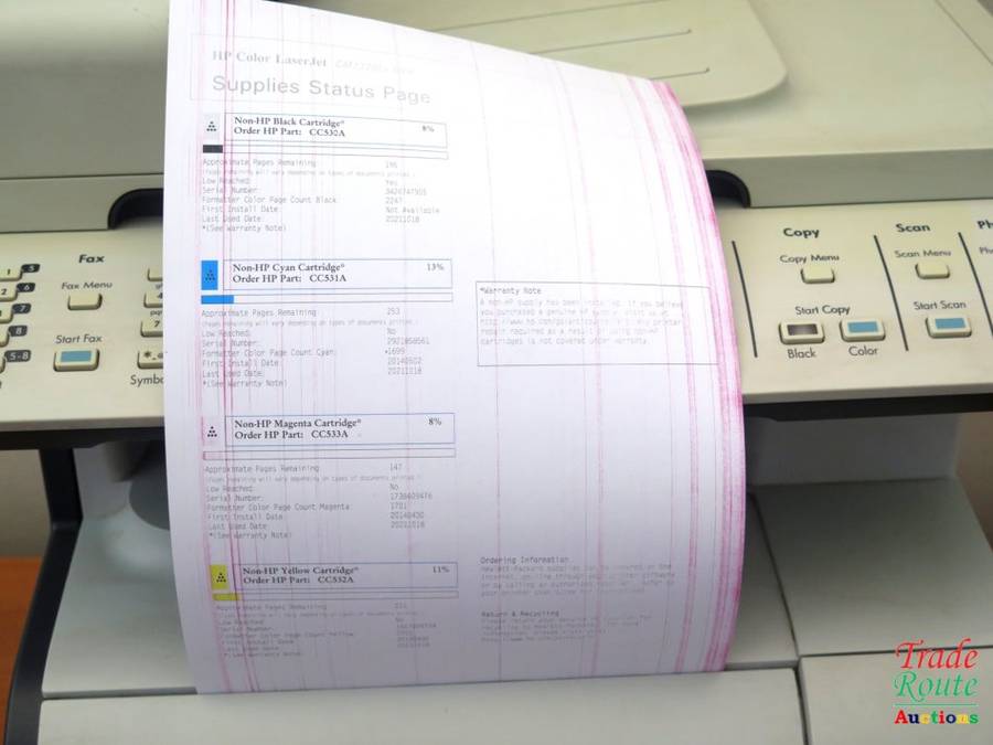 HP COLOR LASERJET CM2320FXI MFP Multi Function Printer