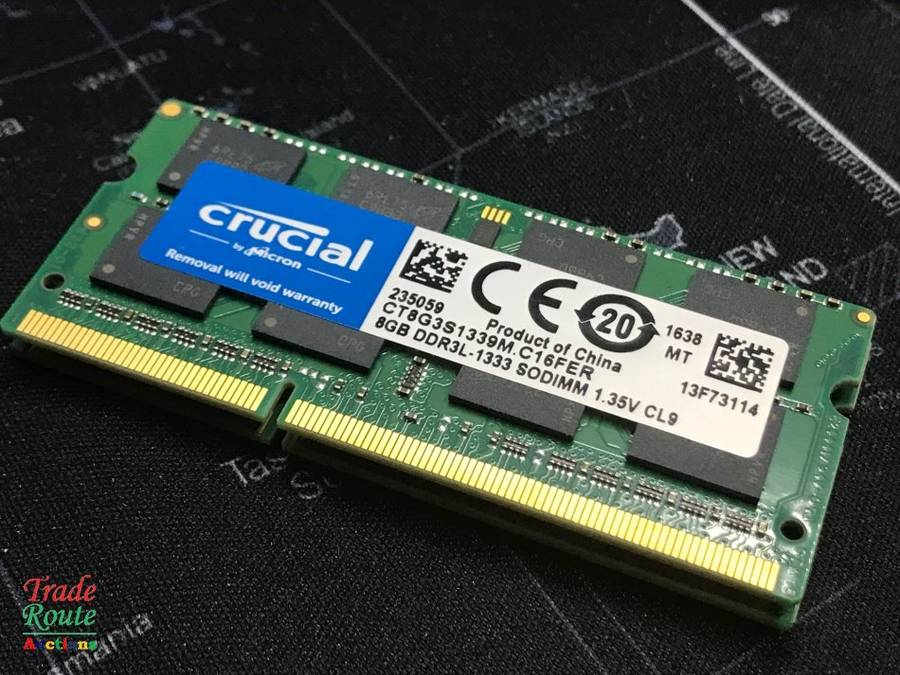 Crucial 8GB DDR3L Notebook Memory RAM