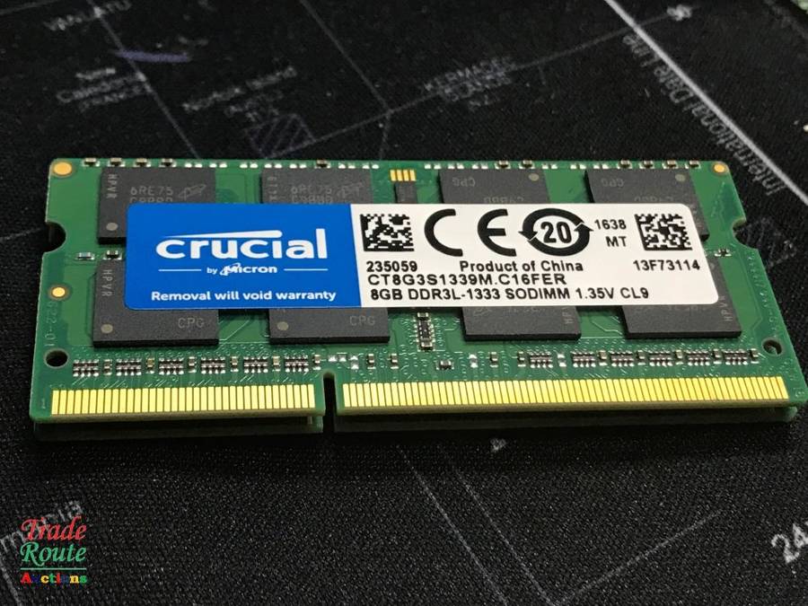 Crucial 8GB DDR3L Notebook Memory RAM
