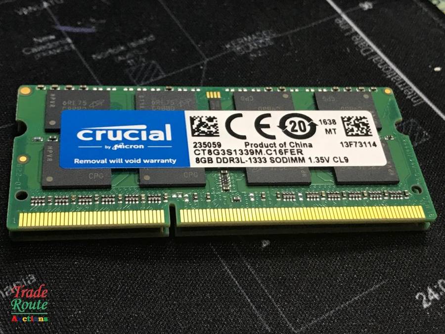 Crucial 8GB DDR3L Notebook Memory RAM
