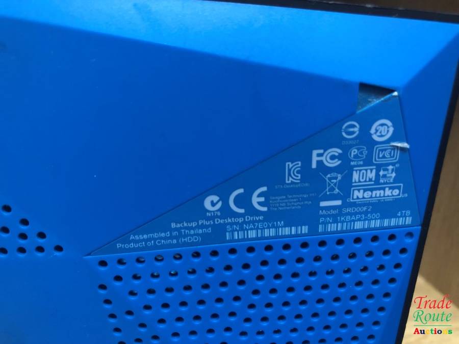 SEAGATE BACKUP PLUS DESKTOP DRIVE 4TB - EXTERNAL HDD