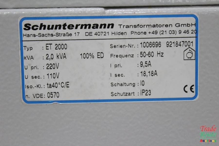 STEP DOWN TRANSFER 220V TO 110V - 2KVA