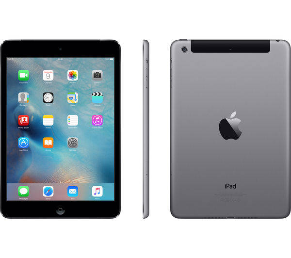 Apple ME800B/A - iPad mini 2 with Retina display Wi-Fi + Cellular 16GB - Space Grey