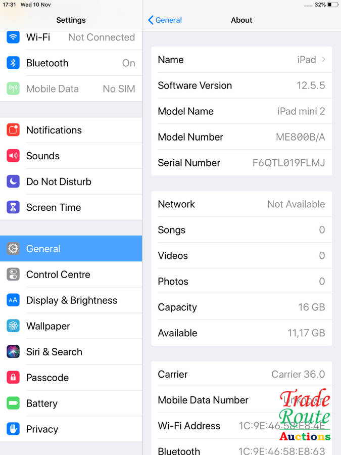 Apple ME800B/A - iPad mini 2 with Retina display Wi-Fi + Cellular 16GB - Space Grey