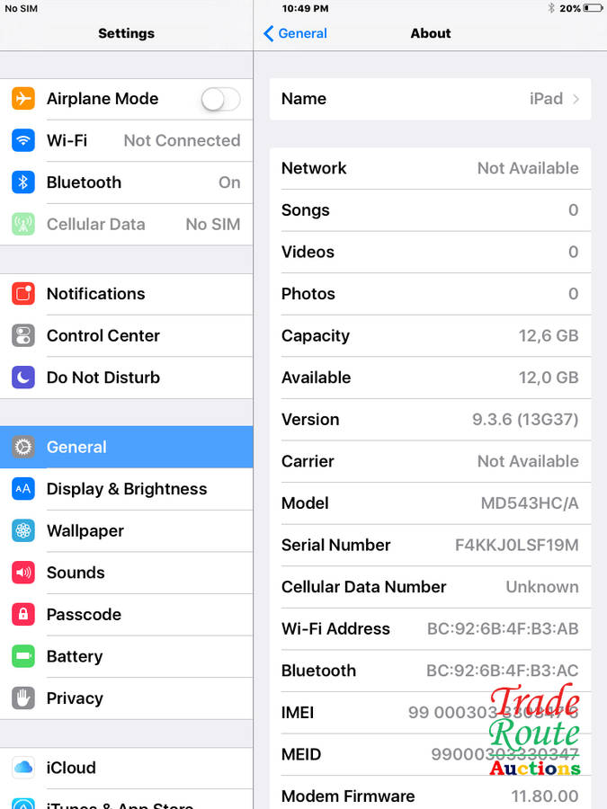 Apple iPad mini 16GB WiFi + 4G A1455 White/Silver - MD543HC/A