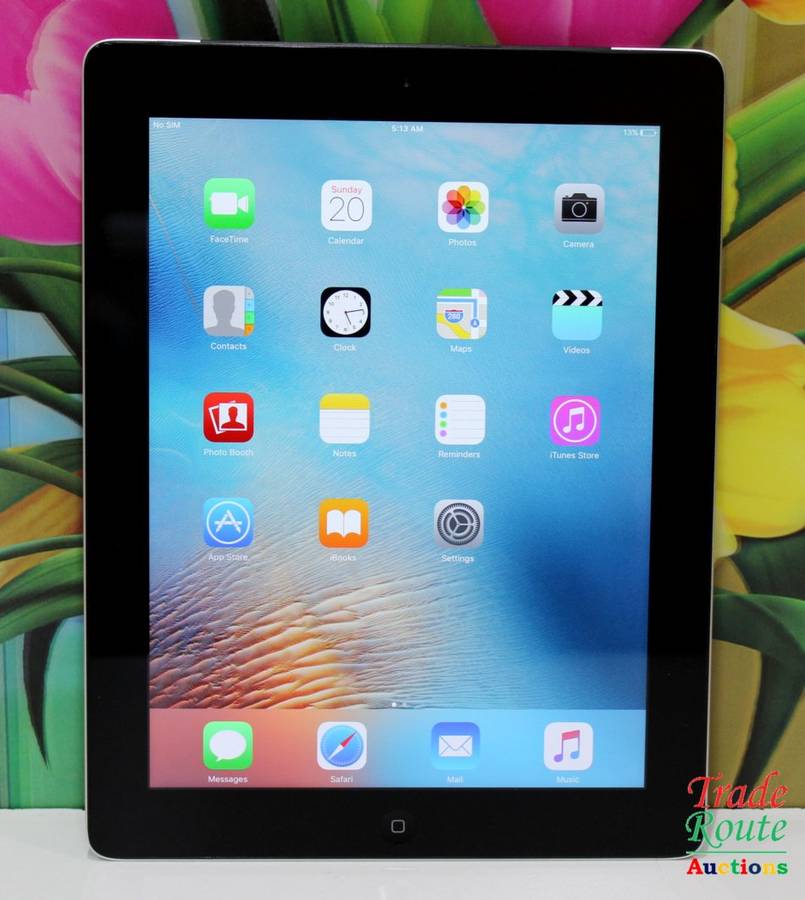 IPAD 3rd Gen 9.7 inch Tablet ** 32GB ** CELLULAR + WiFi ** BLACK ***  IPAD3  ** MD367SO/A