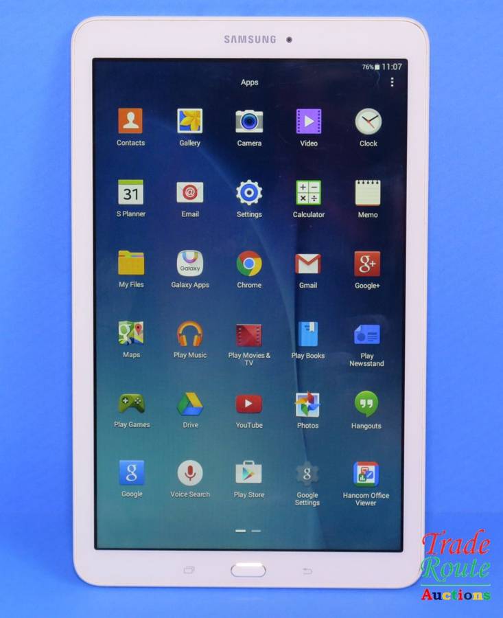 SAMSUNG GALAXY TAB E | WIFI | 8GB | 9.6` | SM-T560 | 1200 x 800 Pixels