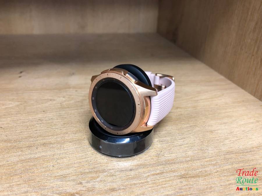 Samsung Galaxy Watch (42mm) Smartwatch (Bluetooth) Android/iOS Compatible -SM-R810 (Rose Gold)