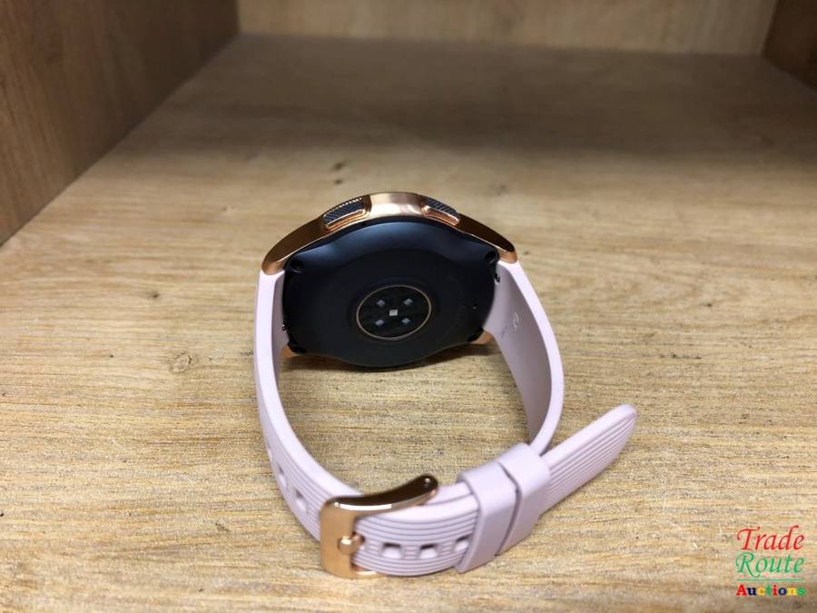 Samsung Galaxy Watch (42mm) Smartwatch (Bluetooth) Android/iOS Compatible -SM-R810 (Rose Gold)