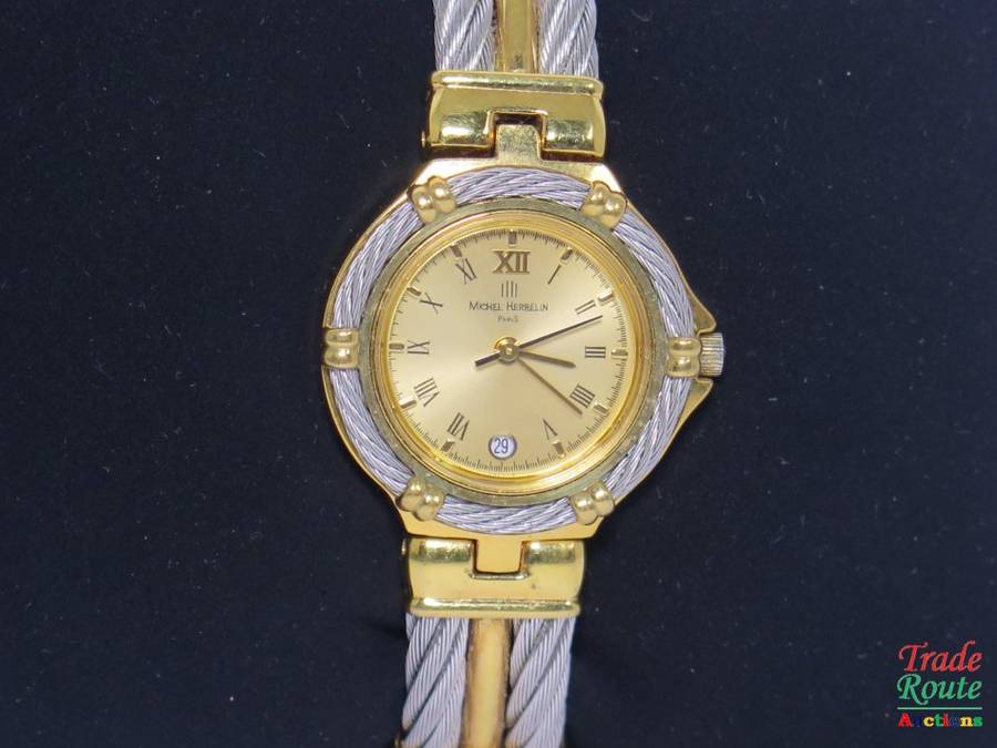 Michel Herbelin Ladies Wrist Watch - 12410.B - Rope Design