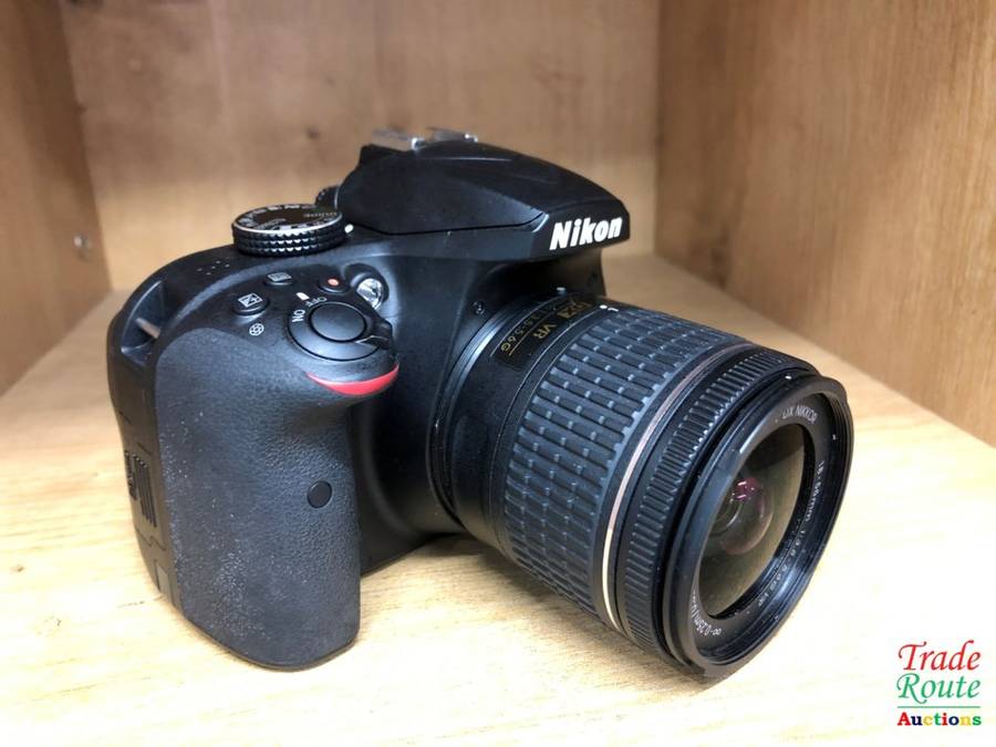 Nikon D3400 24.2 MP CMOS Digital SLR Camera body + Nikon AF-P 18-55 VR Lens Kit