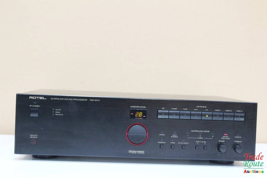 Rotel RSP-970 Dolby ProLogic Surround Sound Preamplifier