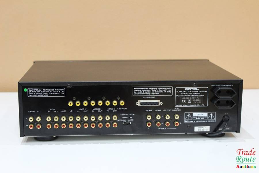 Rotel RSP-970 Dolby ProLogic Surround Sound Preamplifier