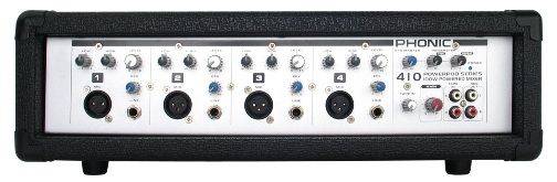 Phonic Powerpod 410 100W 4-Channel Powered Amplifier Mixer - 4 mic/line input channels