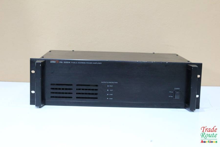 Inter-M PA-9324 Single Channel Heavy-Duty Public Address Power Amplifier Amp 240W