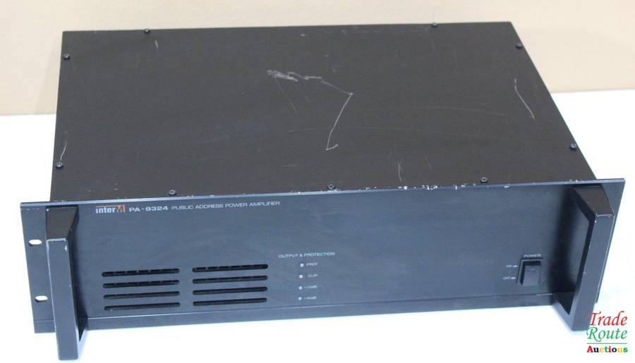 Inter-M PA-9324 Single Channel Heavy-Duty Public Address Power Amplifier Amp 240W