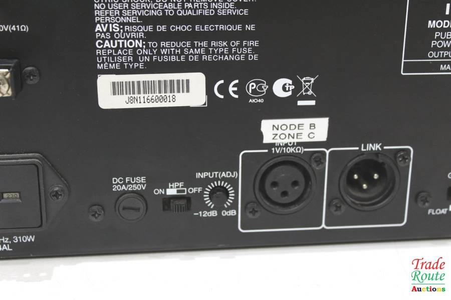 Inter-M PA-9324 Single Channel Heavy-Duty Public Address Power Amplifier Amp 240W