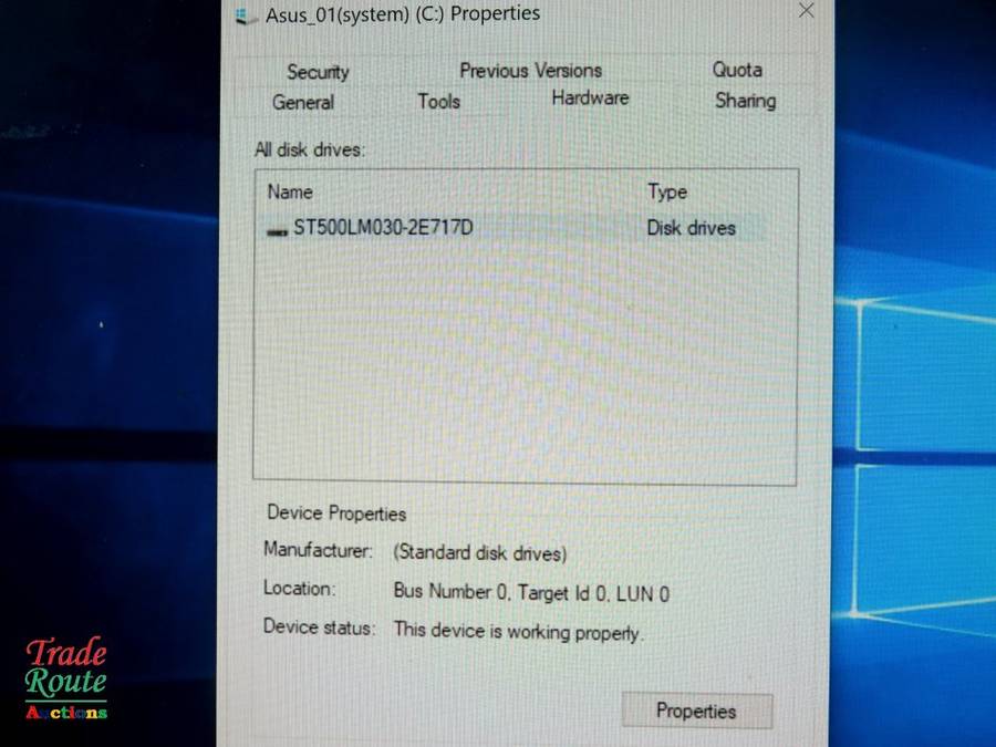 ASUS UN65H VivoMini Desktop Mini PC | CORE i3 6100U 6th Gen 2.3GHz | 8GB RAM | 500GB HDD