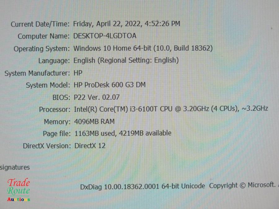 HP ProDesk 600 G3 DM Mini Desktop Computer | Very Powerful - Save Desktop Space