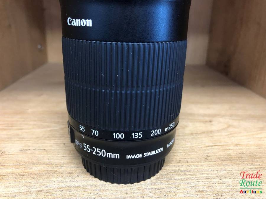 Canon EF-S 55-250m IS (Image Stabilizer) STM  Lens for Canon DSLR Cameras