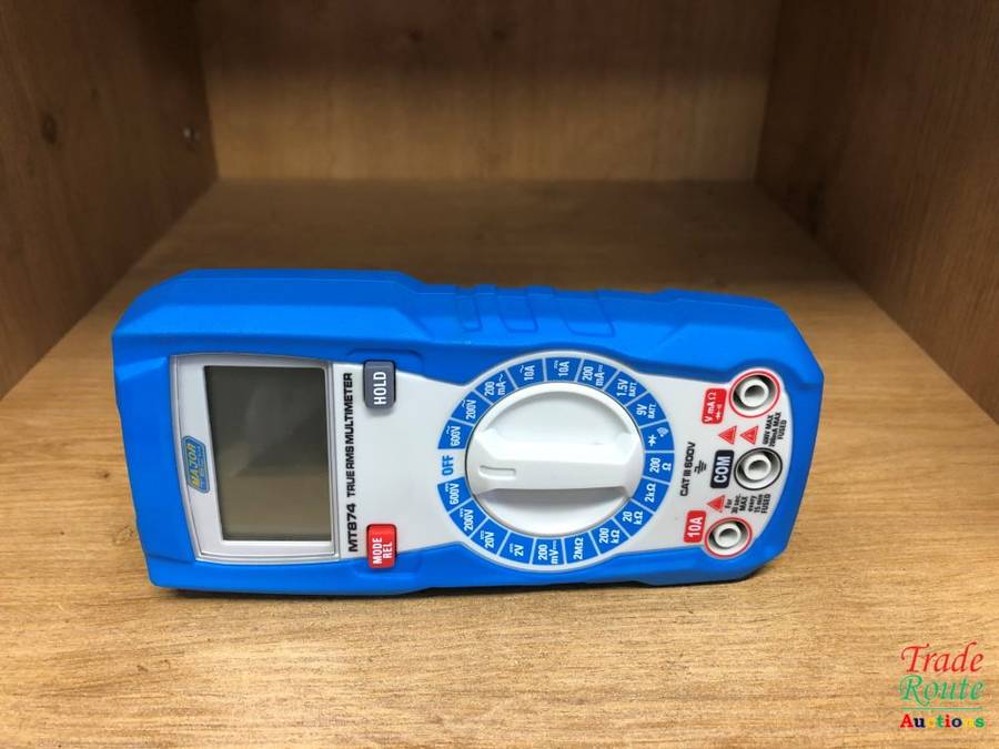 Major Tech True RMS 600V AC/DC Multimeter (MT874) [ Test Probes missing ]
