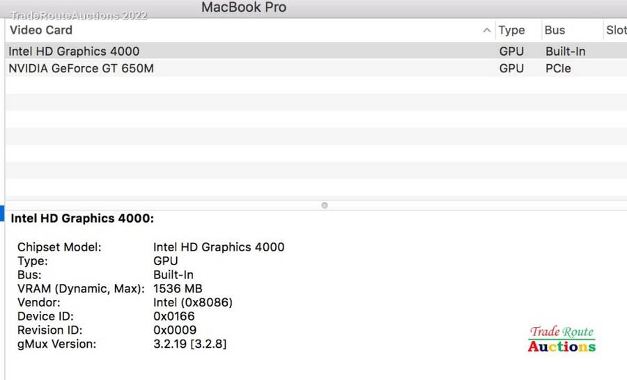 Apple MacBook Pro 15.4-inch  | Core i7 2.3GHz | 8GB RAM | 256GB SSD  ** RETINA DISPLAY **