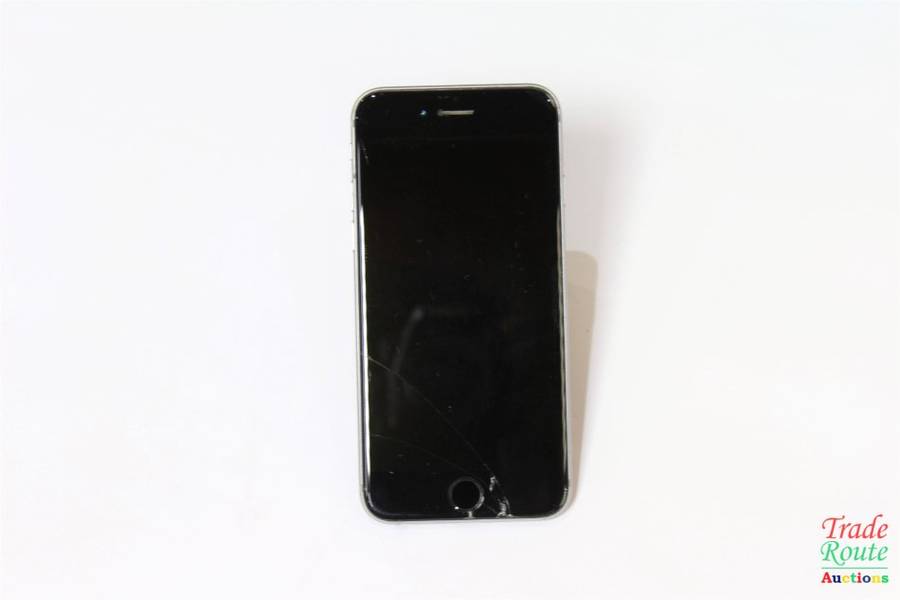 APPLE IPHONE 6 | A1586 | MQ3D2AA/A| 32GB - [ CRACKED OUTER GLASS - LCD IS FINE ]