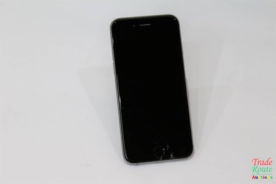 APPLE IPHONE 6 | A1586 | MQ3D2AA/A| 32GB - [ CRACKED OUTER GLASS - LCD IS FINE ]