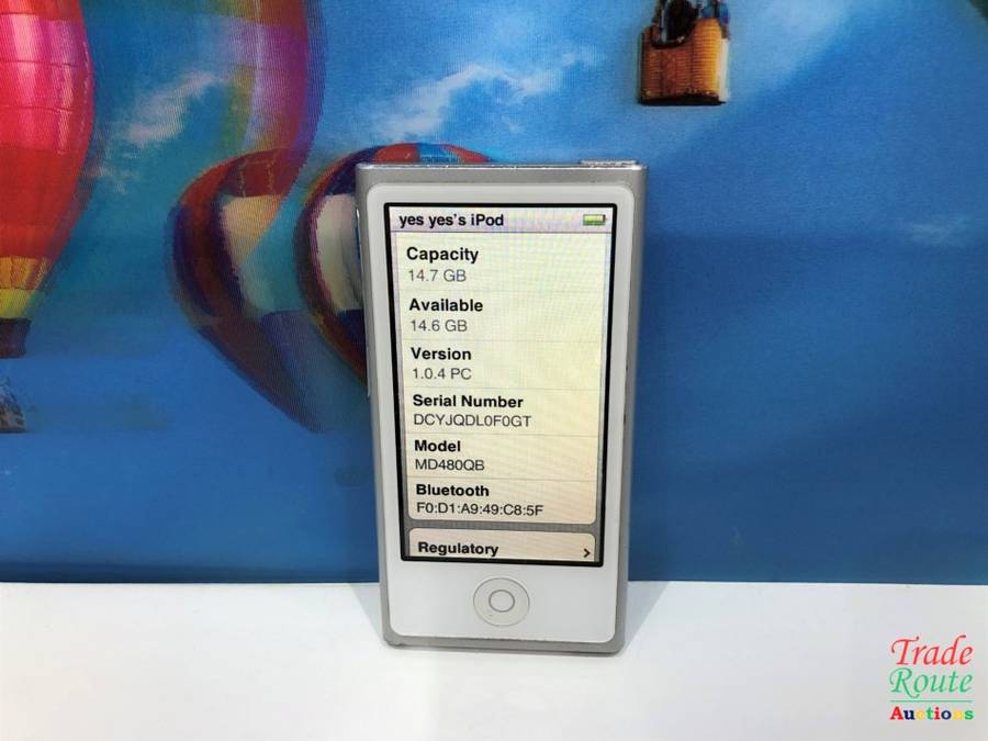 APPLE 16GB IPOD NANO - MD480QB (7TH GENERATION) | A1446