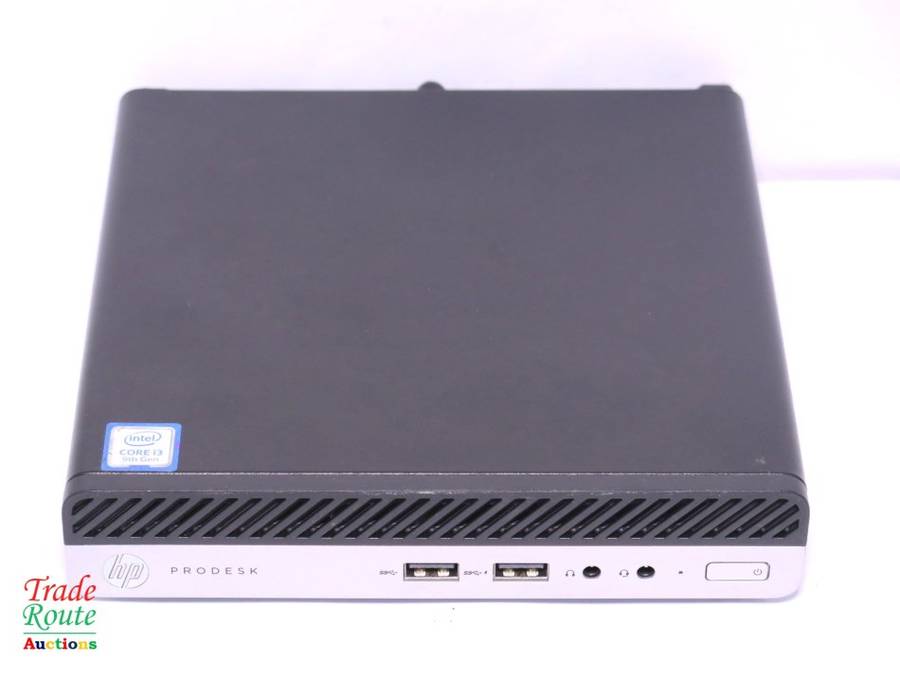 HP Prodesk 400 G5 DM Desktop Mini Computer | Core i3 9100T 9th Gen 3.1Ghz | 4GB RAM | 500GB HDD