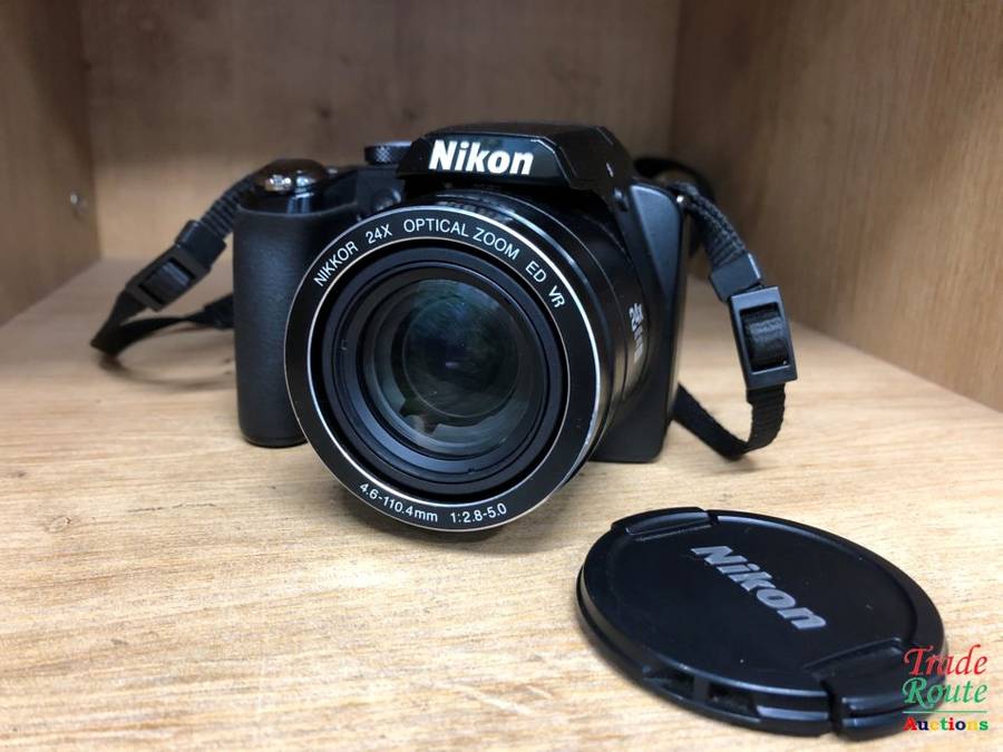 Nikon Coolpix P90 12.1MP Digital Camera with 24x Wide Angle Optical Vibration Reduction (VR) Zoom
