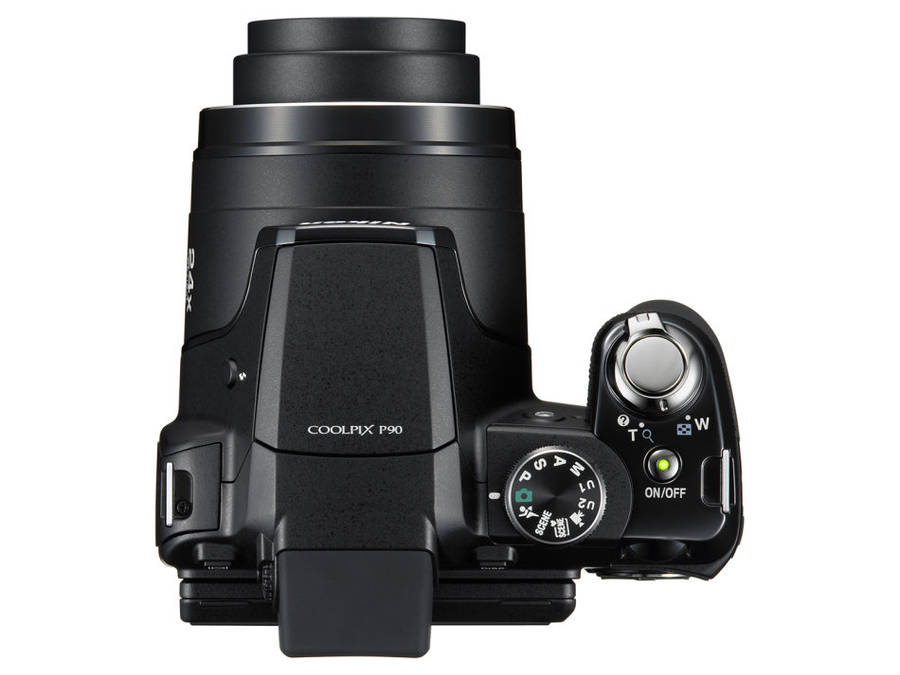 Nikon Coolpix P90 12.1MP Digital Camera with 24x Wide Angle Optical Vibration Reduction (VR) Zoom