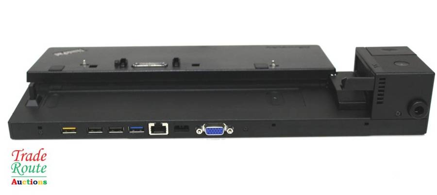 Lenovo ThinkPad Basic 40A0 Docking Station with USB 3.0 and VGA Port - T460, T460p, T460s, T540p ETC