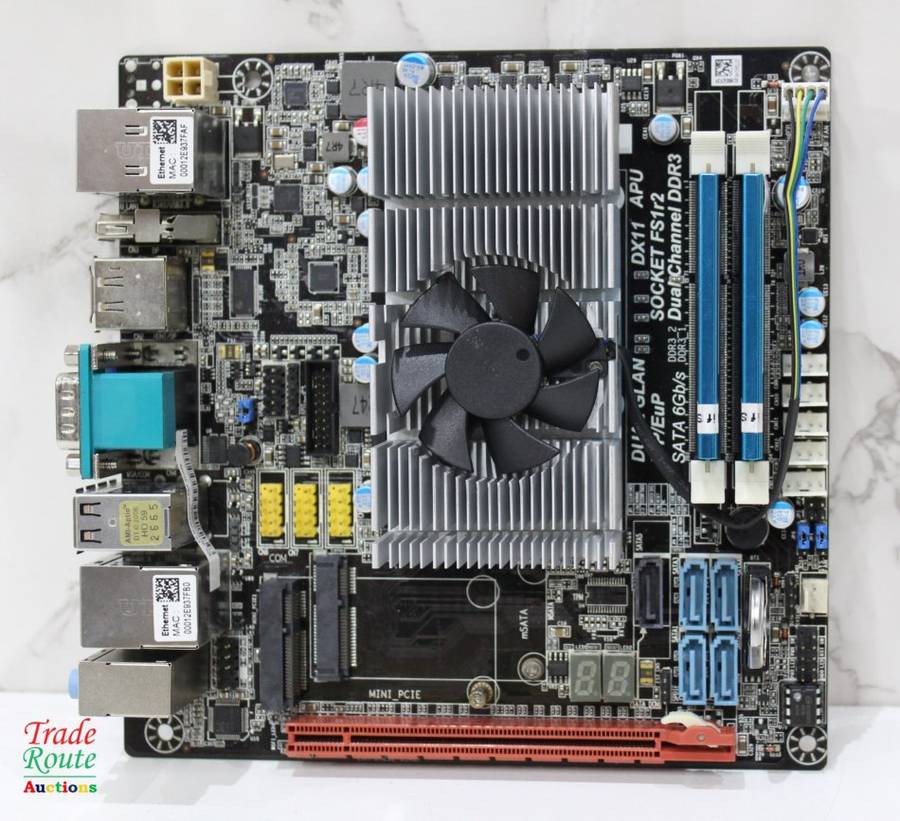 AMD Motherboard + 8GB RAM AMD R-272F APU Radeon integrated graphics + PowerSupply COMBO R30 Shipping