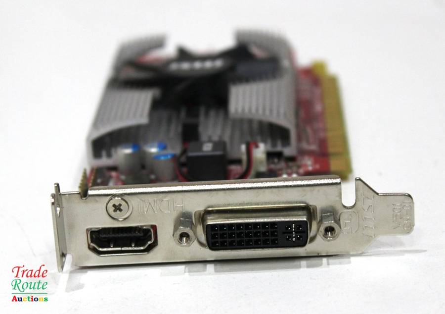 MSI GT 520 Graphics card 1 GB DDR3 DVI/HDMI Low Profile PCI-Express Video Card