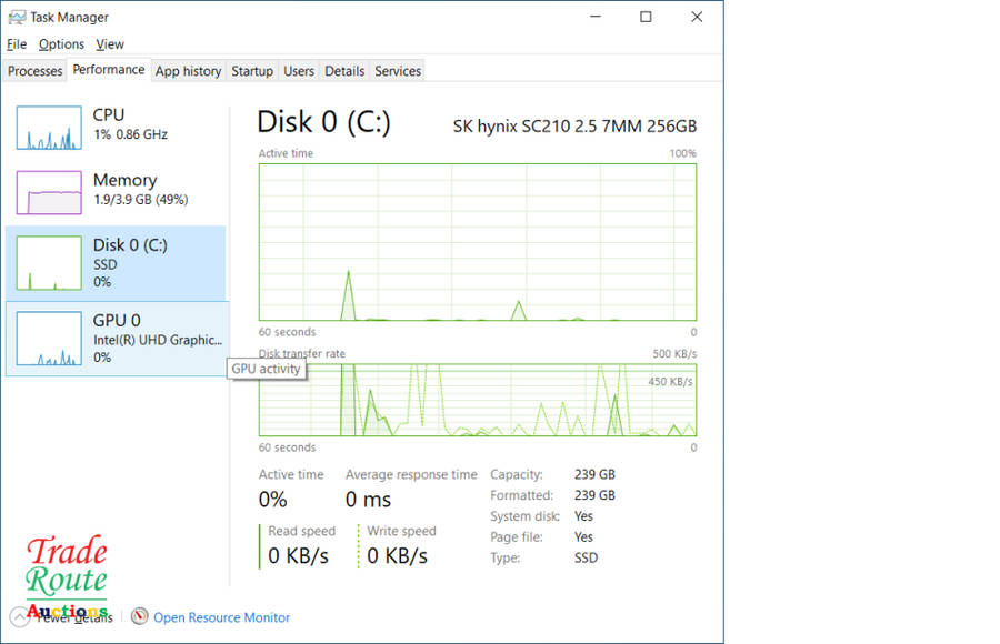 READ PLZ Acer Aspire 5 A515-52 15.6inch Laptop | CORE i5 8265U 8th Gen 1.6GHZ | 4GB RAM | 256GB SSD